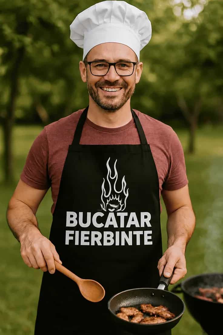 Șorț amuzant Bucătar fierbinte