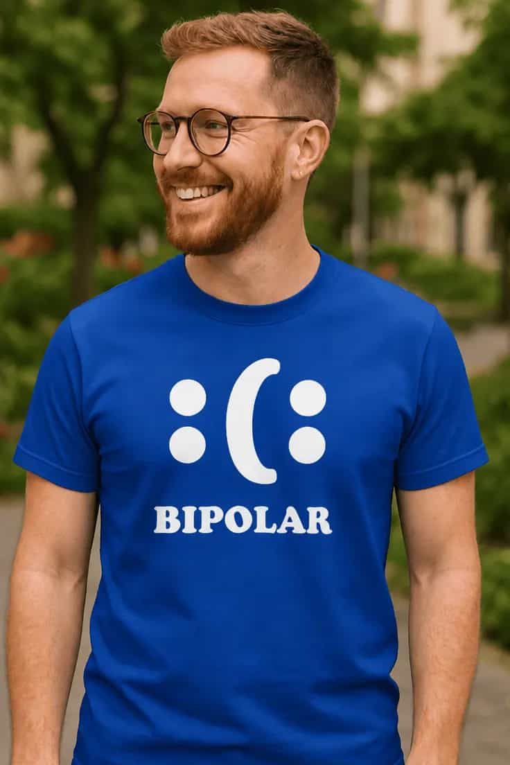 Tricou amuzant Bipolar – BIPOLAR