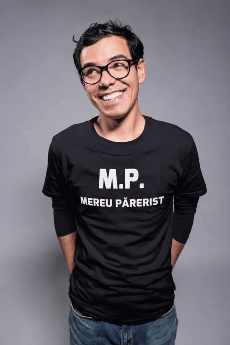 Tricou amuzant Mereu părerist – M.P. MEREU PĂRERIST.