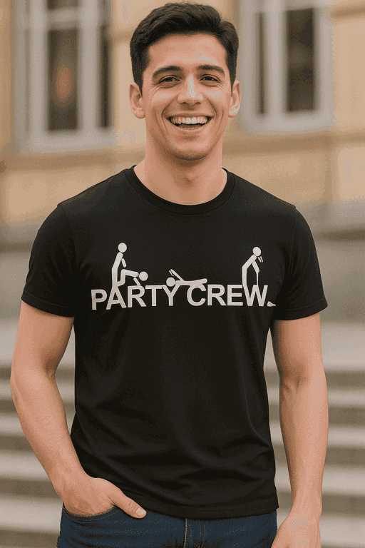 Party Crew - Tricou amuzant