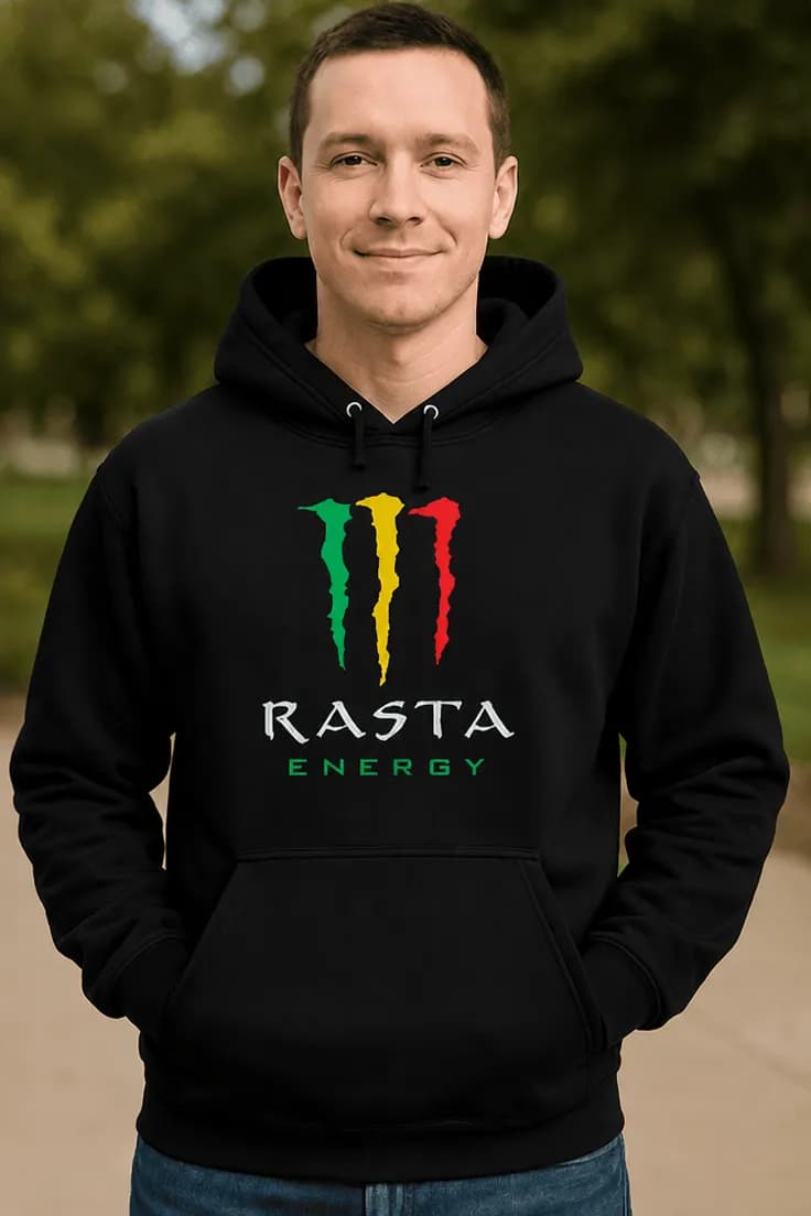 Bluză amuzantă Rasta energy – 111 RASTA ENERGY