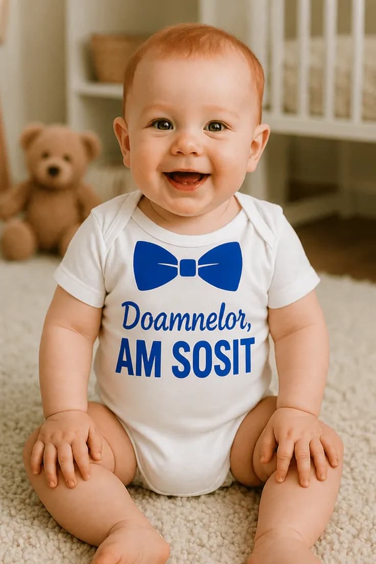 Body bebeluș Am sosit doamnelor – Doamnelor, AM SOSIT