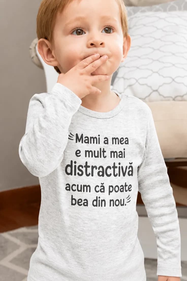 Body bebeluș Mami e iar distractivă