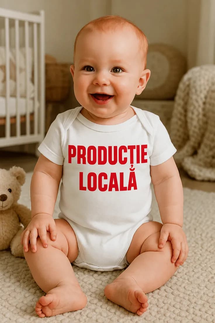 Body bebeluș Producție locală - PRODUCȚIE LOCALĂ