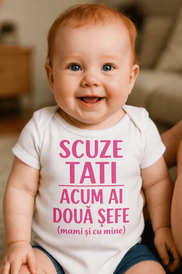 Body bebeluș Scuze tati două șefe
