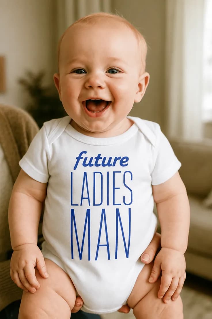 Body bebeluș Viitor cuceritor future LADIES MAN