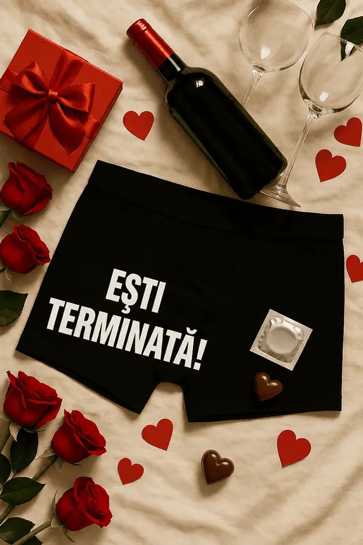 Boxeri amuzanți Ești terminată. – EȘTI TERMINATĂ!