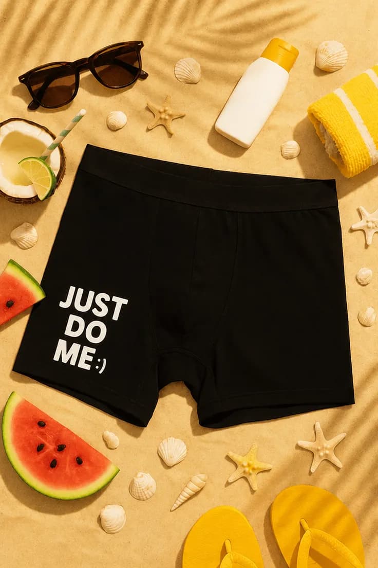 Boxeri amuzanți Just do me JUST DO ME:)+