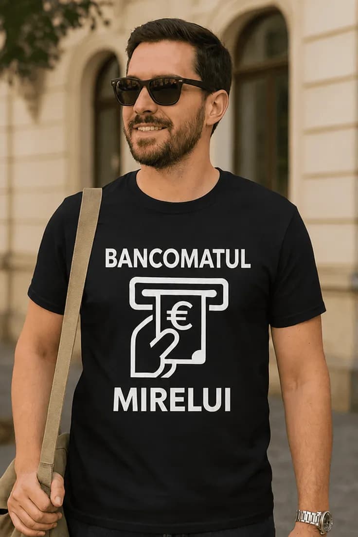 Tricou amuzant Bancomatul mirelui