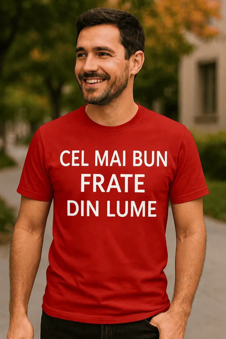 Tricou amuzant Cel mai bun frate - DIN LUME