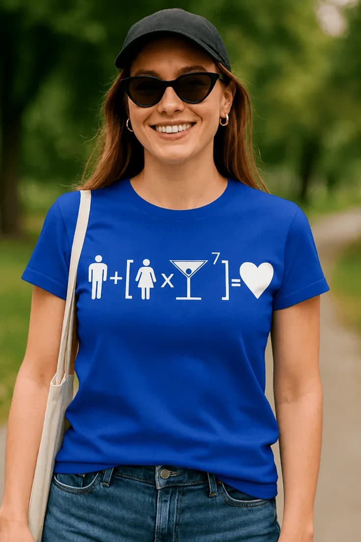 Tricou amuzant Formula iubirii + [Y]♥