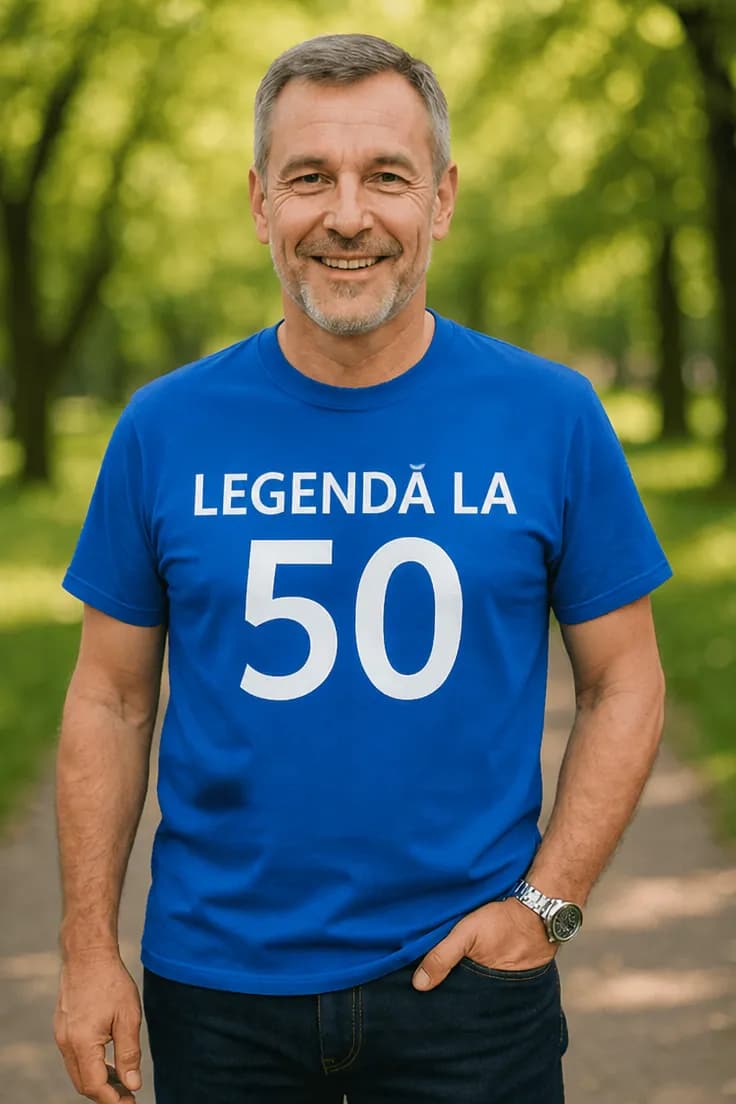 Tricou amuzant Legendă la 50 - LEGENDĂ LA 50