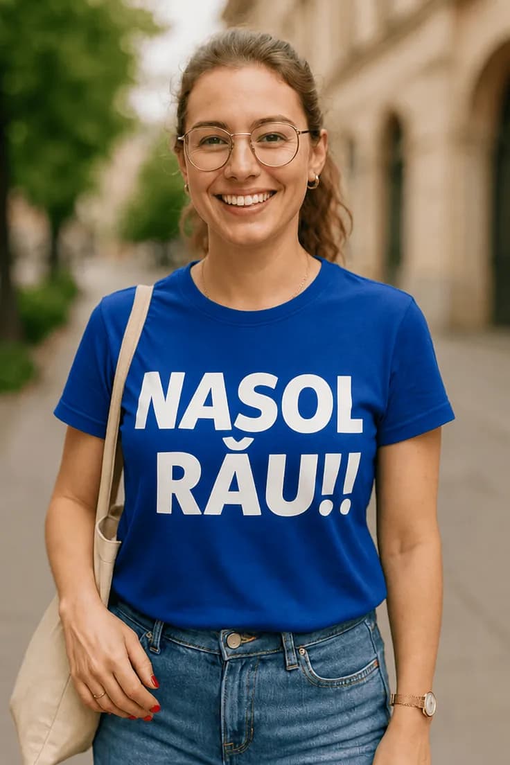 Tricou amuzant Nasol rău – NASOL RĂU!!