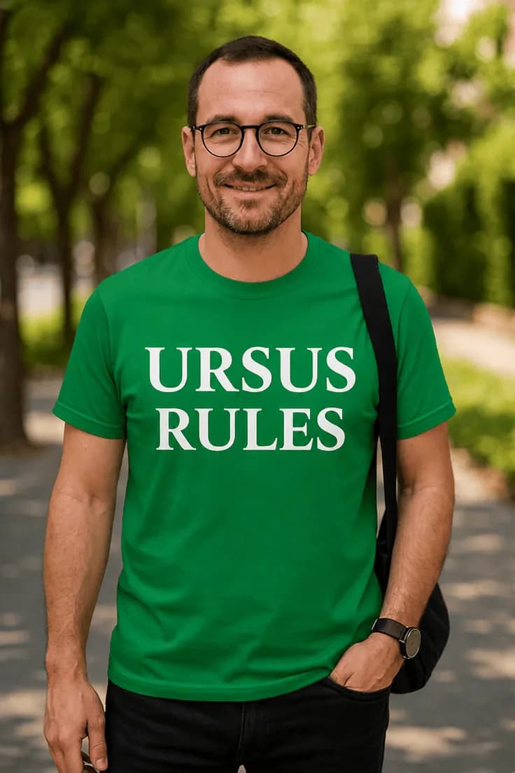 Tricou amuzant Ursus rules