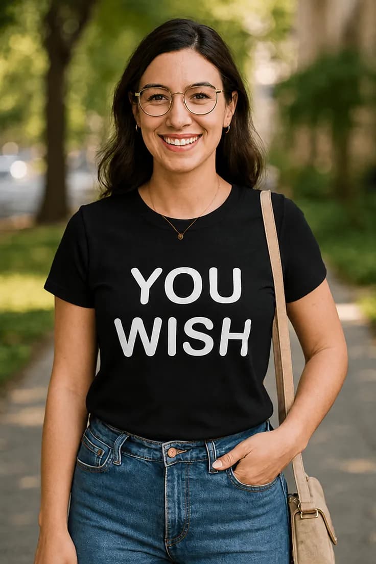 Tricou amuzant You wish