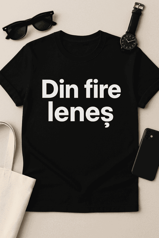 Tricou Din fire leneș