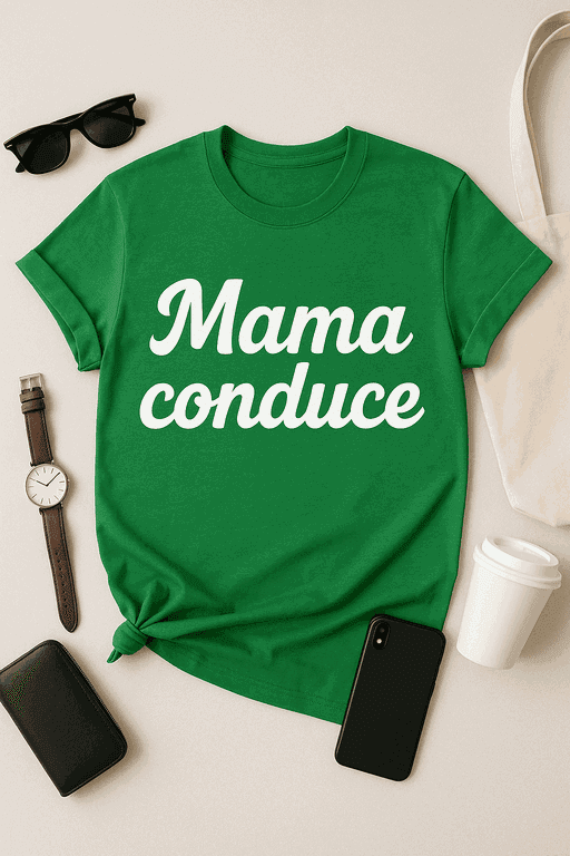 Tricou Mama Conduce