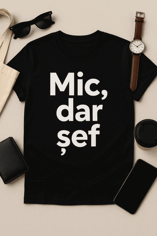 Tricou Mic, dar Șef