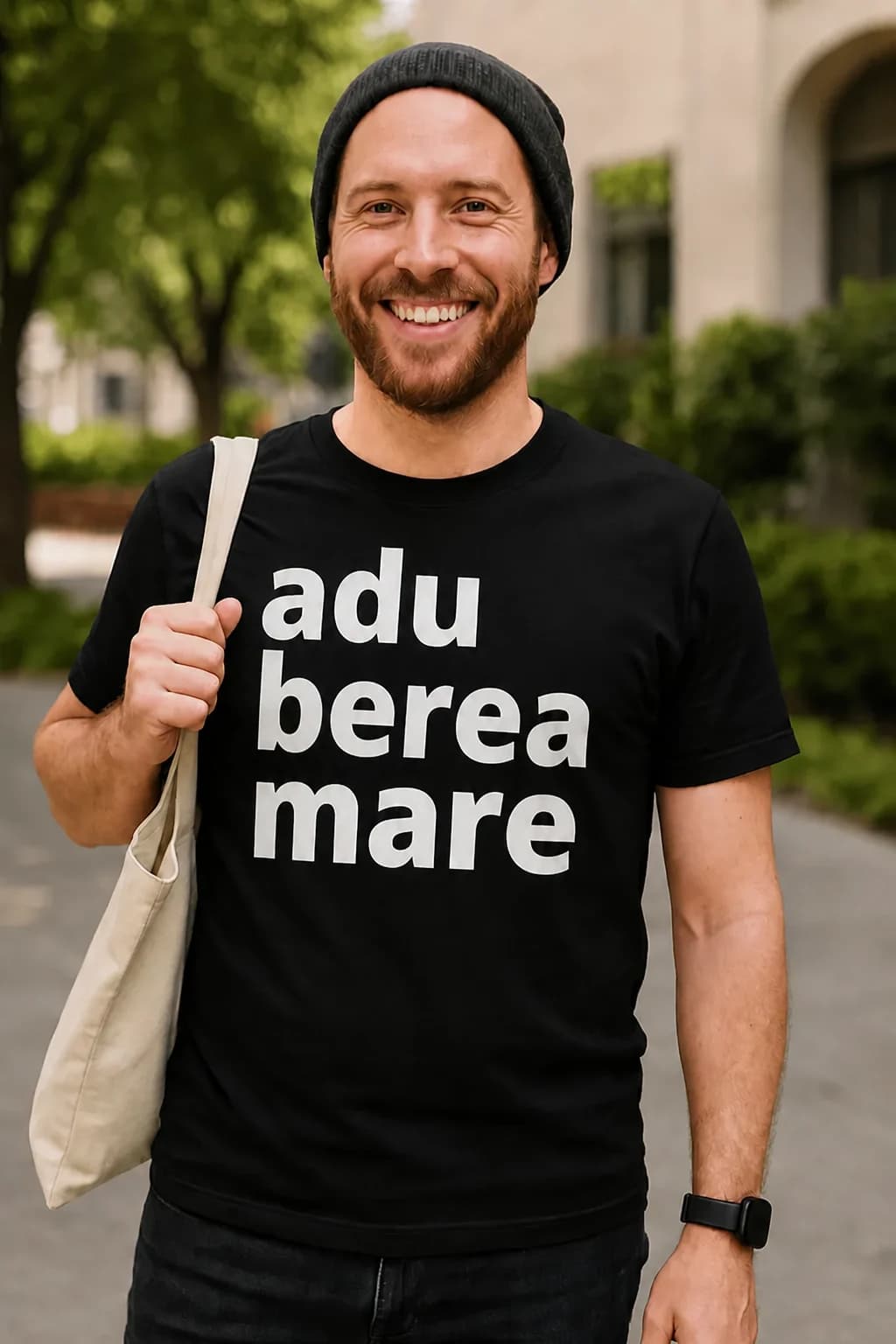 Tricou amuzant Adu berea mare