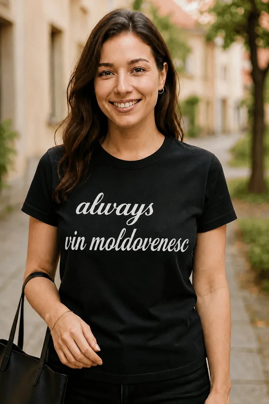 Tricou amuzant Always vin moldovenesc