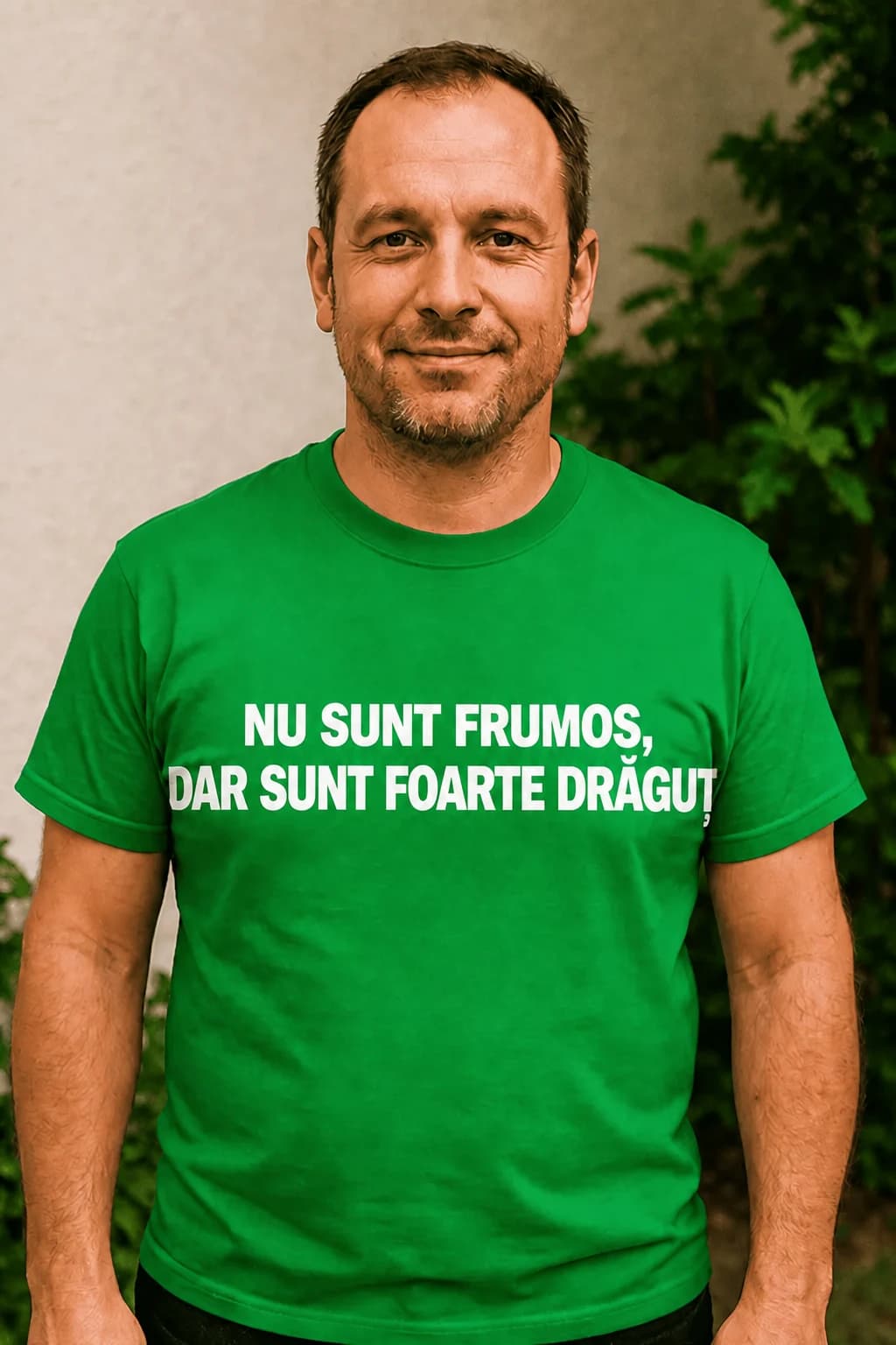 Tricou amuzant Nu sunt frumos, dar sunt foarte drăguț