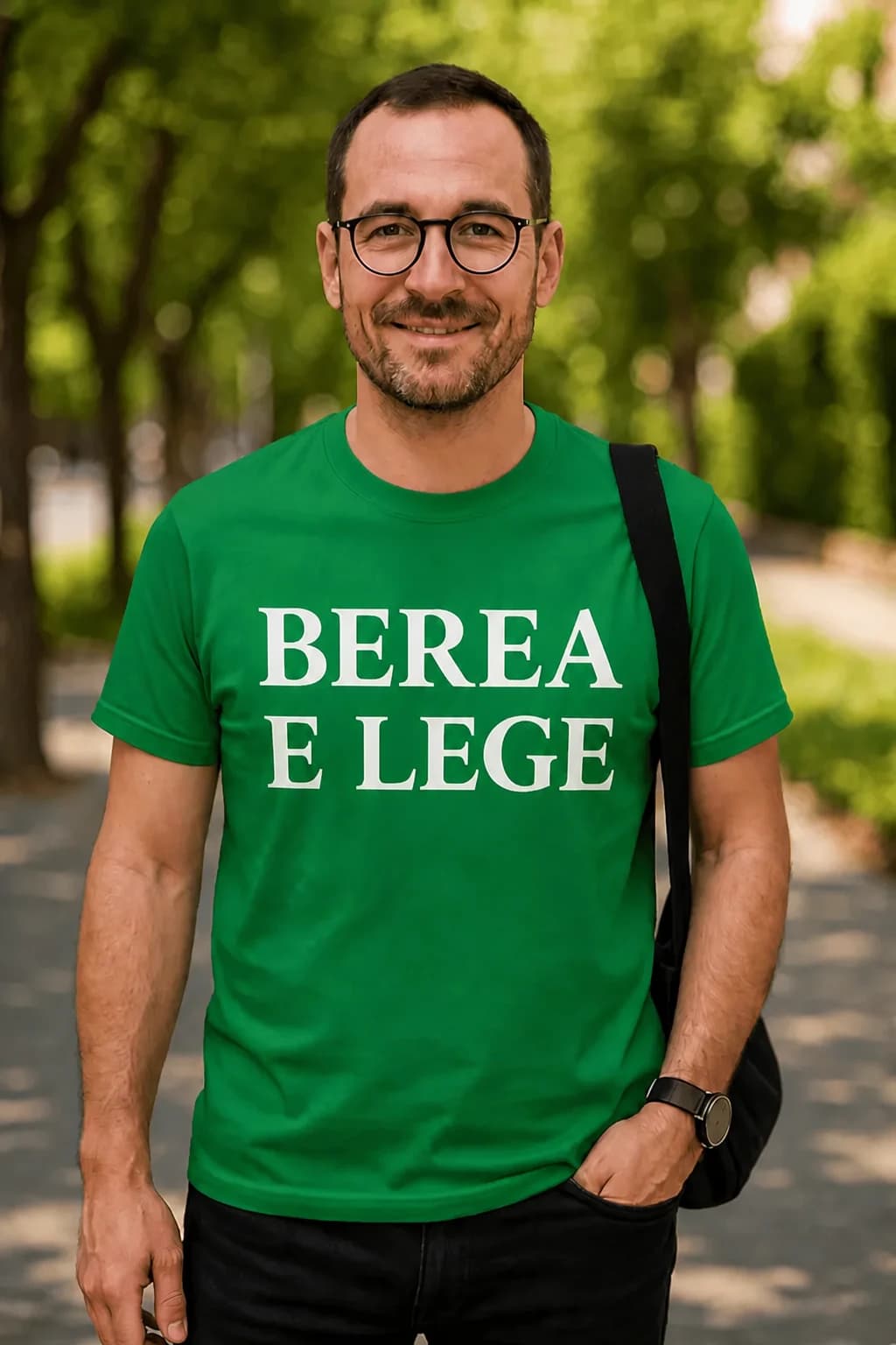 Tricou amuzant Berea e lege