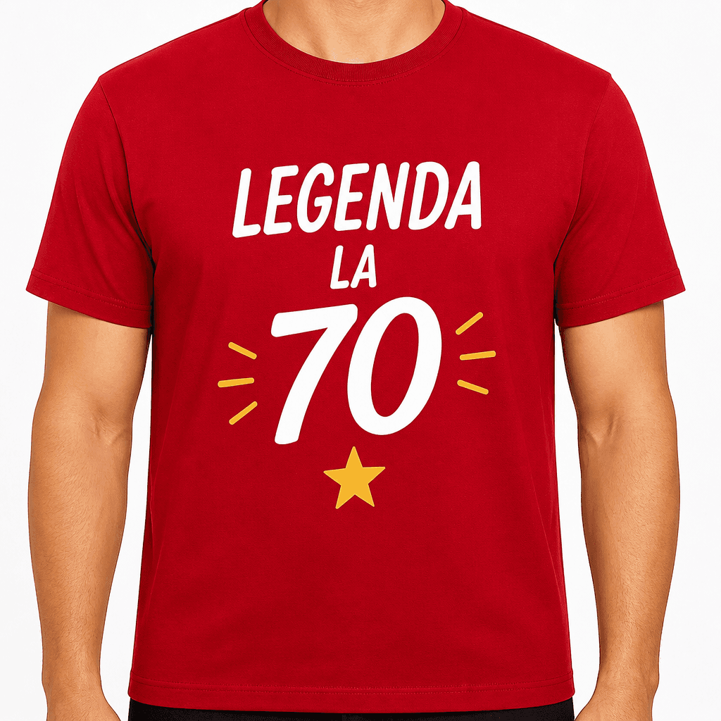 Tricou pentru 70 de ani – Legenda la 70