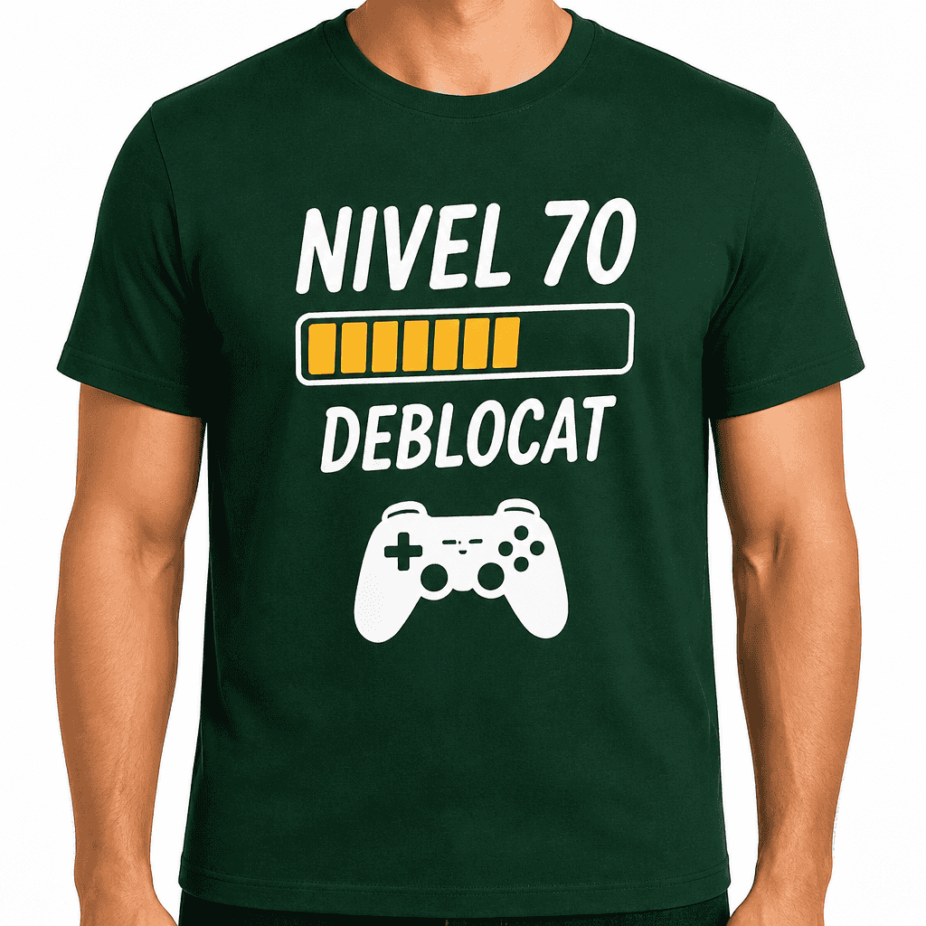 Tricou pentru 70 de ani – Nivel 70 deblocat