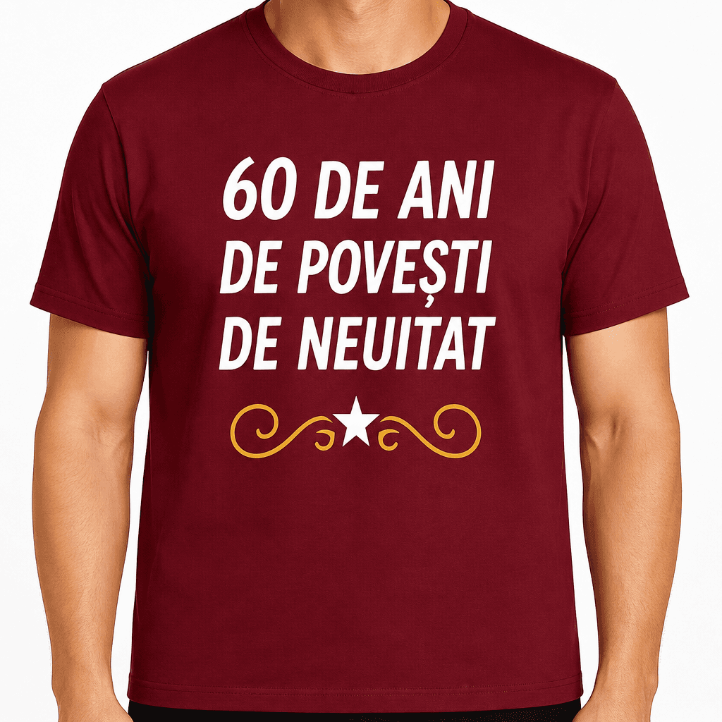 Tricou pentru 60 de ani – 60 de ani de povești de neuitat