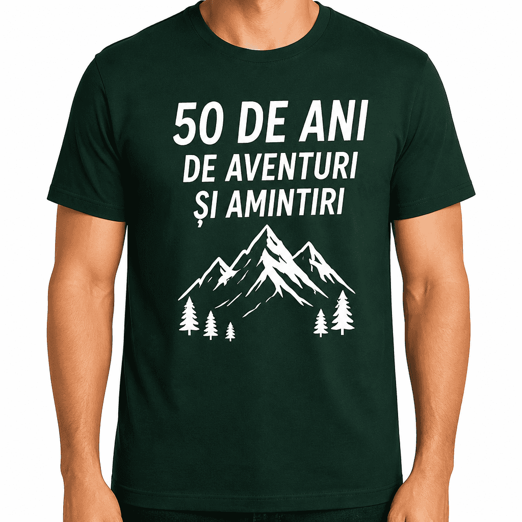 Tricou pentru 50 de ani – 50 de ani de aventuri și amintiri
