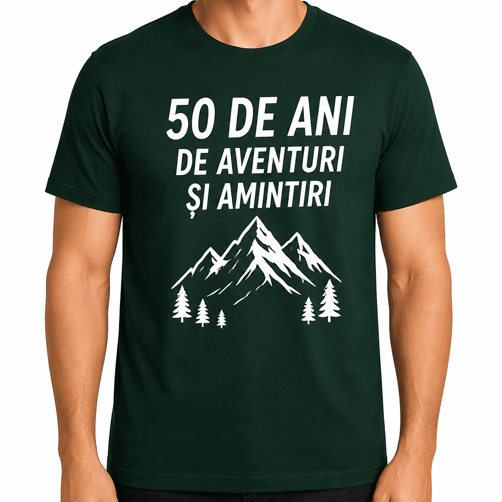 Tricou pentru 50 de ani – 50 de ani de aventuri și amintiri