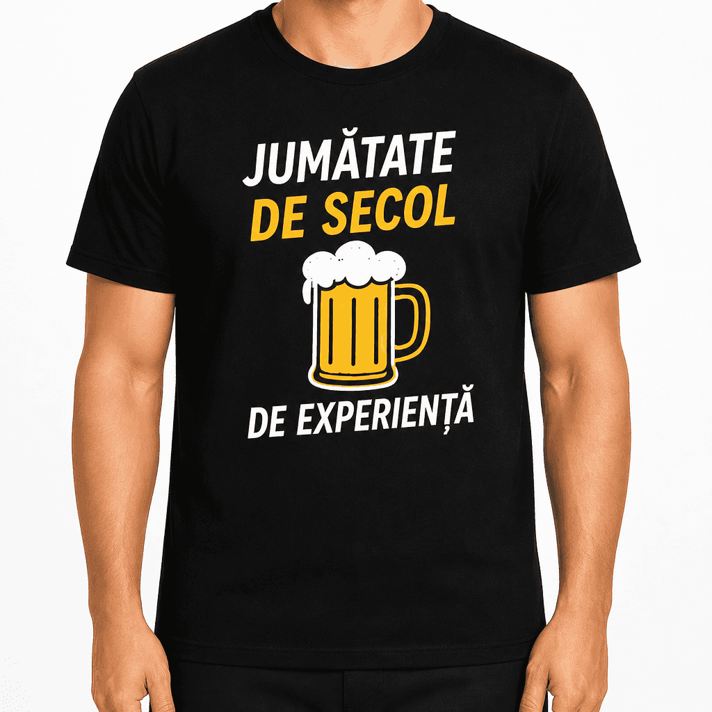 Tricou pentru 50 de ani – Jumătate de secol de experiență