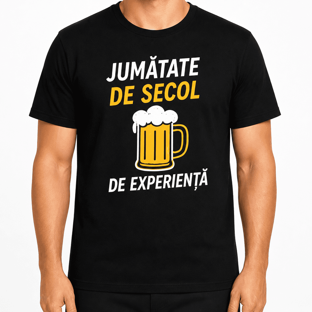 Tricou pentru 50 de ani – Jumătate de secol de experiență