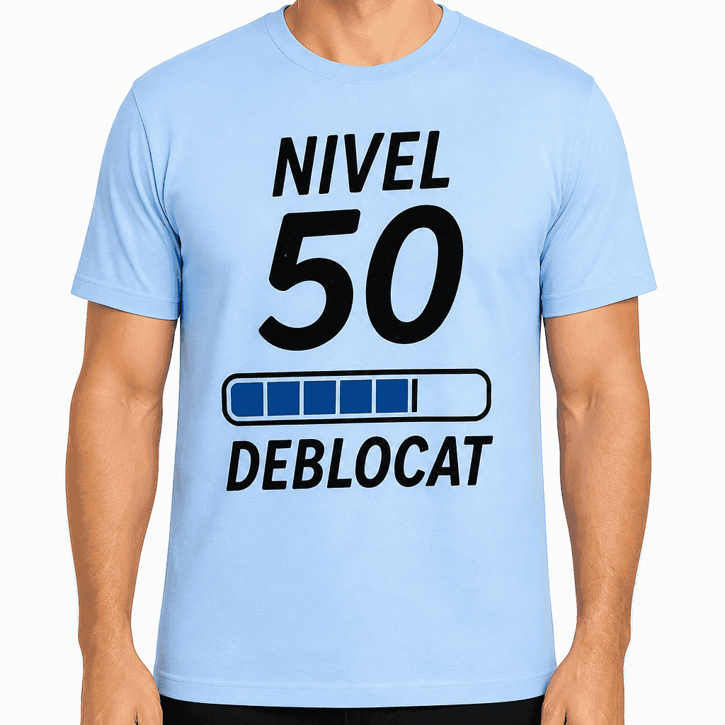 Tricou pentru 50 de ani – Nivel 50 deblocat