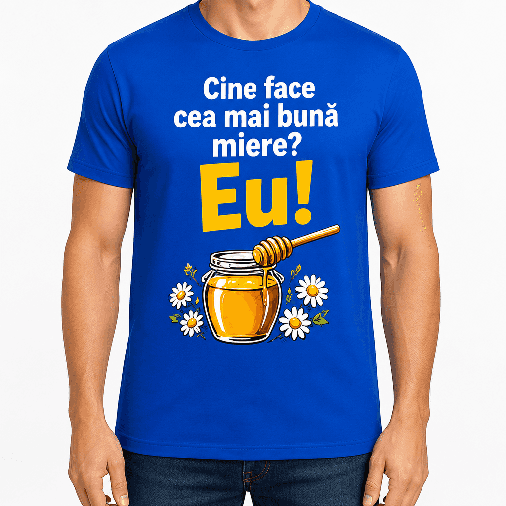 Tricou apicultor – Cine face cea mai bună miere? Eu!