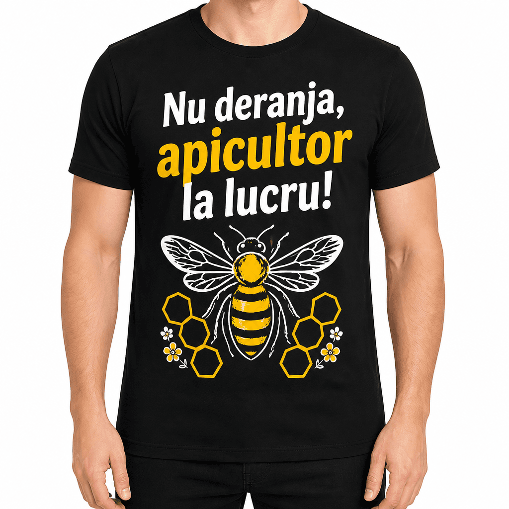 Tricou apicultor – Nu deranja, apicultor la lucru!
