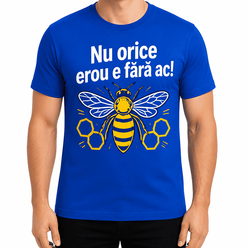 Tricou apicultor – Nu orice erou e fără ac!
