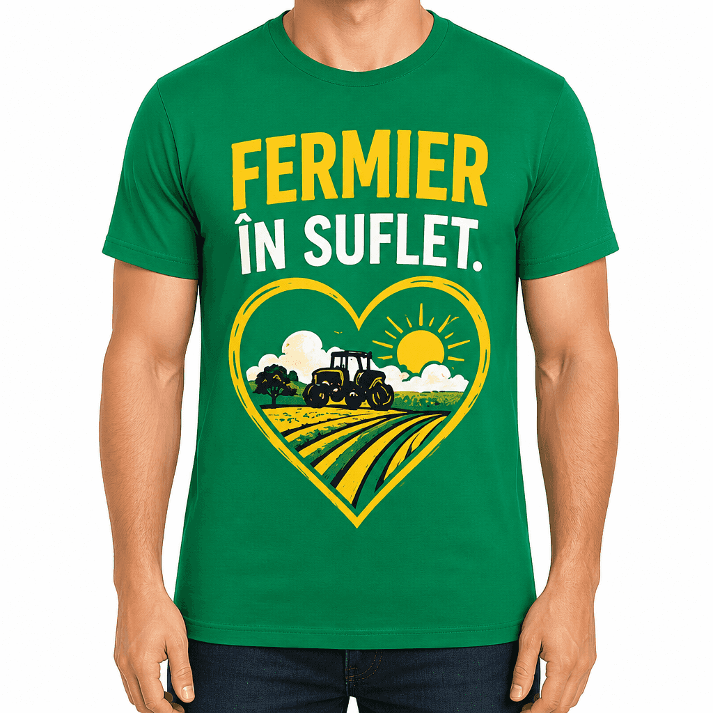 Tricou fermier – FERMIER ÎN SUFLET.