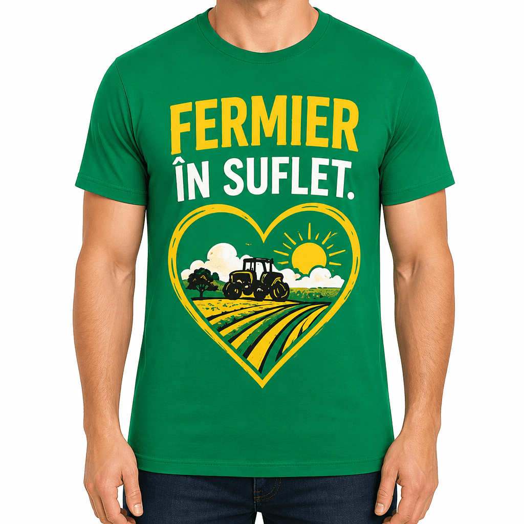 Tricou fermier – FERMIER ÎN SUFLET.