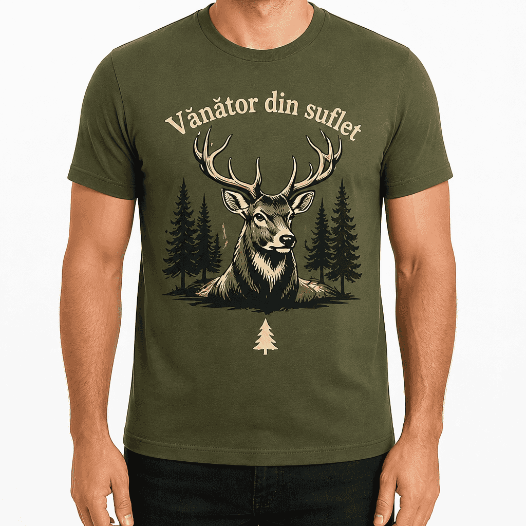Tricou de vânător – Vânător din suflet