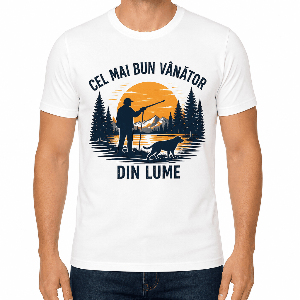Tricou de vânător – Cel mai bun vânător din lume