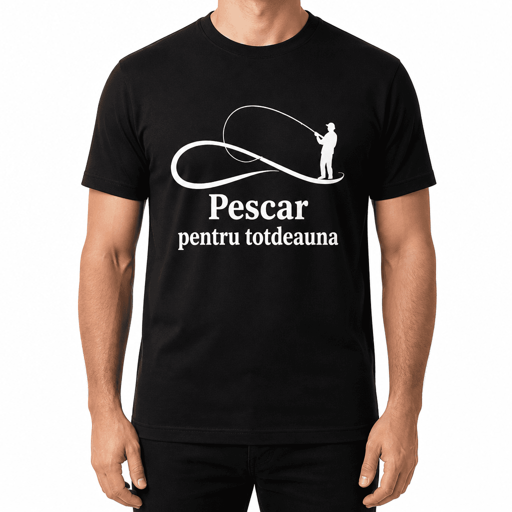 Tricou pescar – Pescar pentru totdeauna