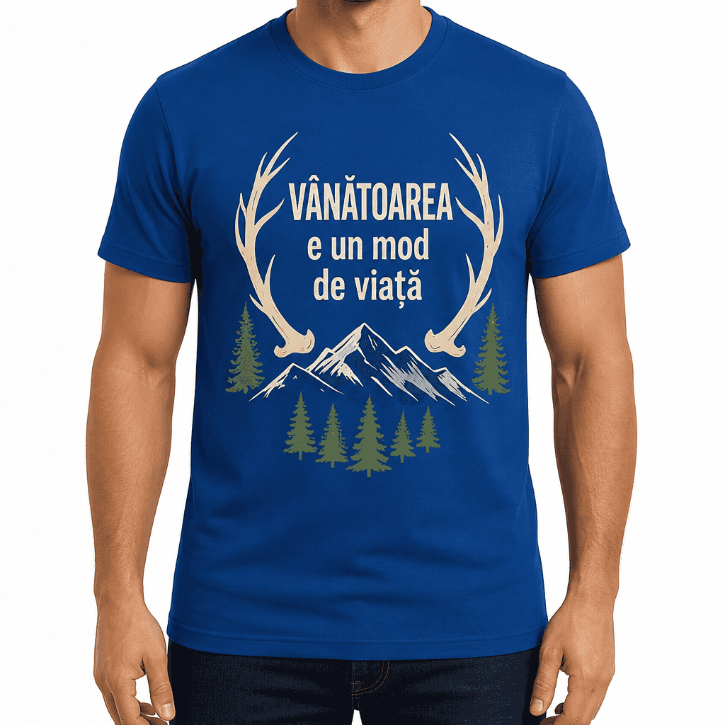 Tricou de vânător – Vânătoarea e un mod de viață
