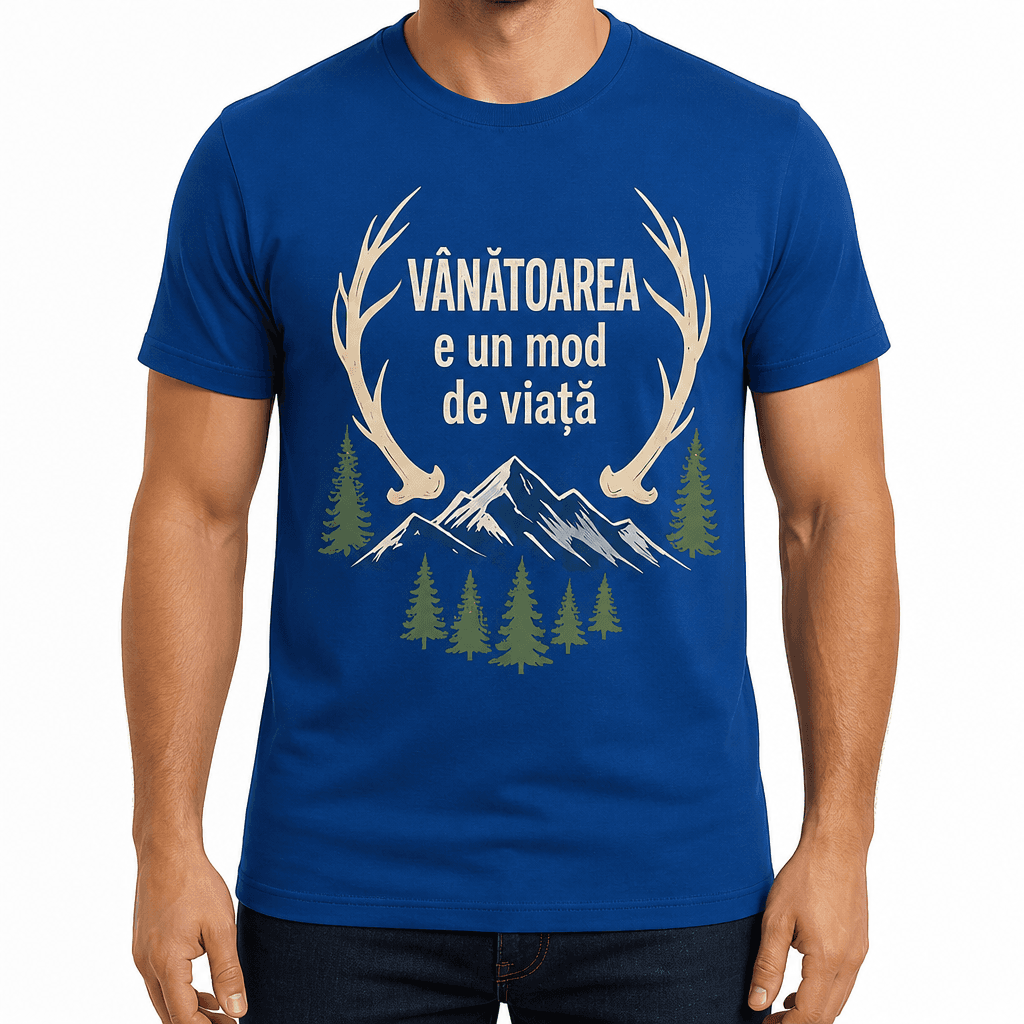 Tricou de vânător – Vânătoarea e un mod de viață
