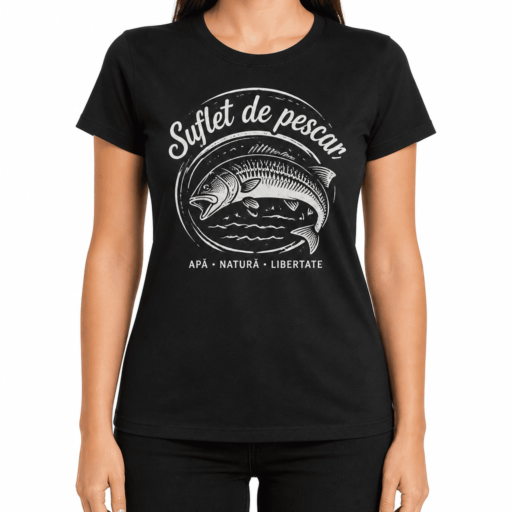 Tricou pescar – Suflet de pescar