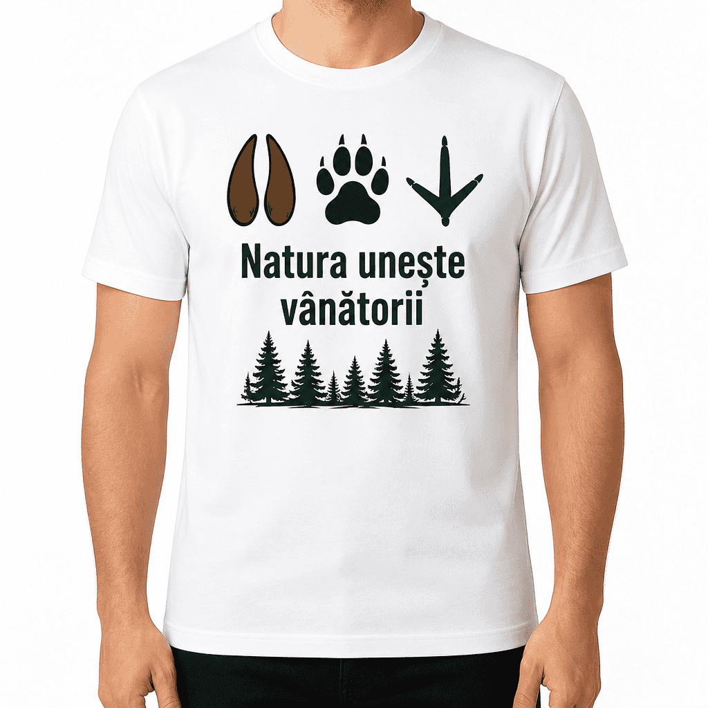 Tricou de vânător – Natura unește vânătorii