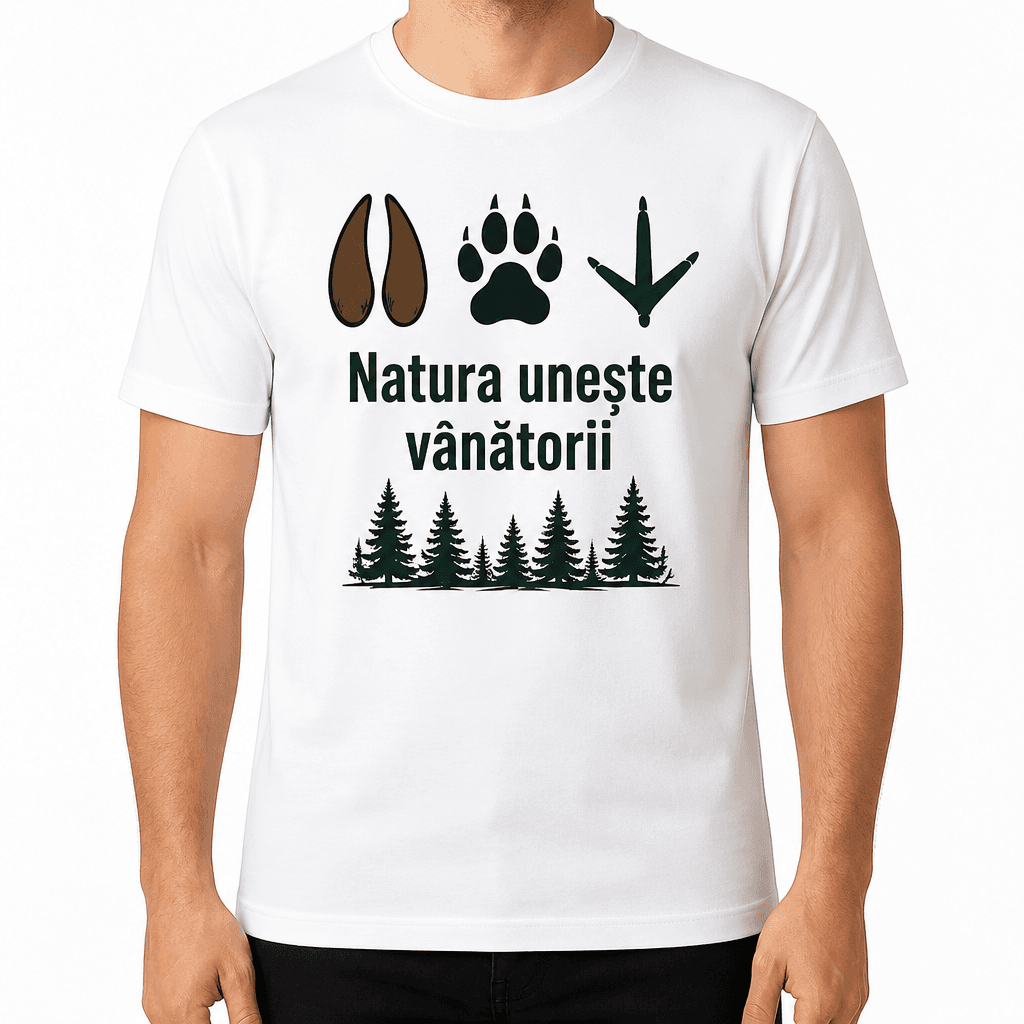 Tricou de vânător – Natura unește vânătorii