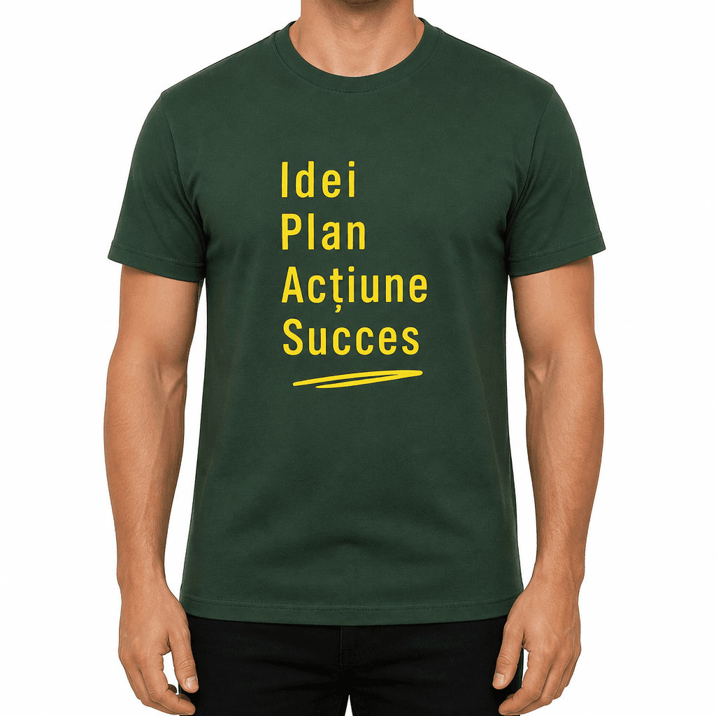 Tricou pentru coleg – Idei Plan Acțiune Succes