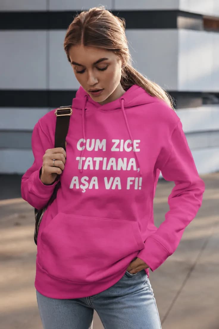 Bluză amuzantă Cum zic eu cu nume personalizat