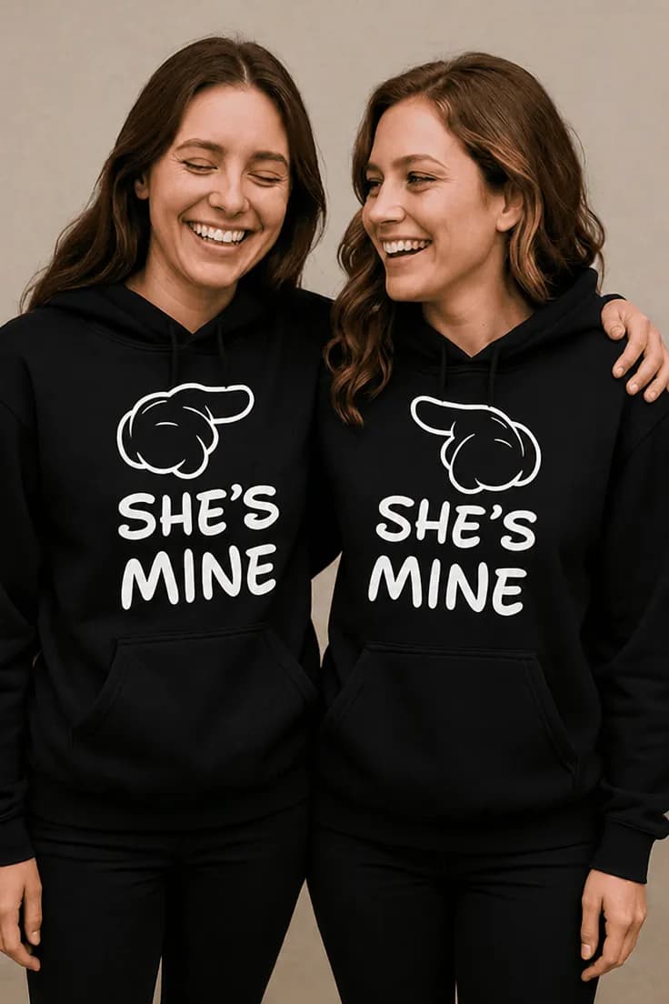 Bluză amuzantă Ea este a mea - Q SHE'S MINE